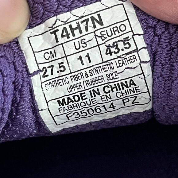 Asics Gel Kayano 21 Womens Size 11 Running Shoes Purple Green Silver T4H7N - Picture 8 of 11